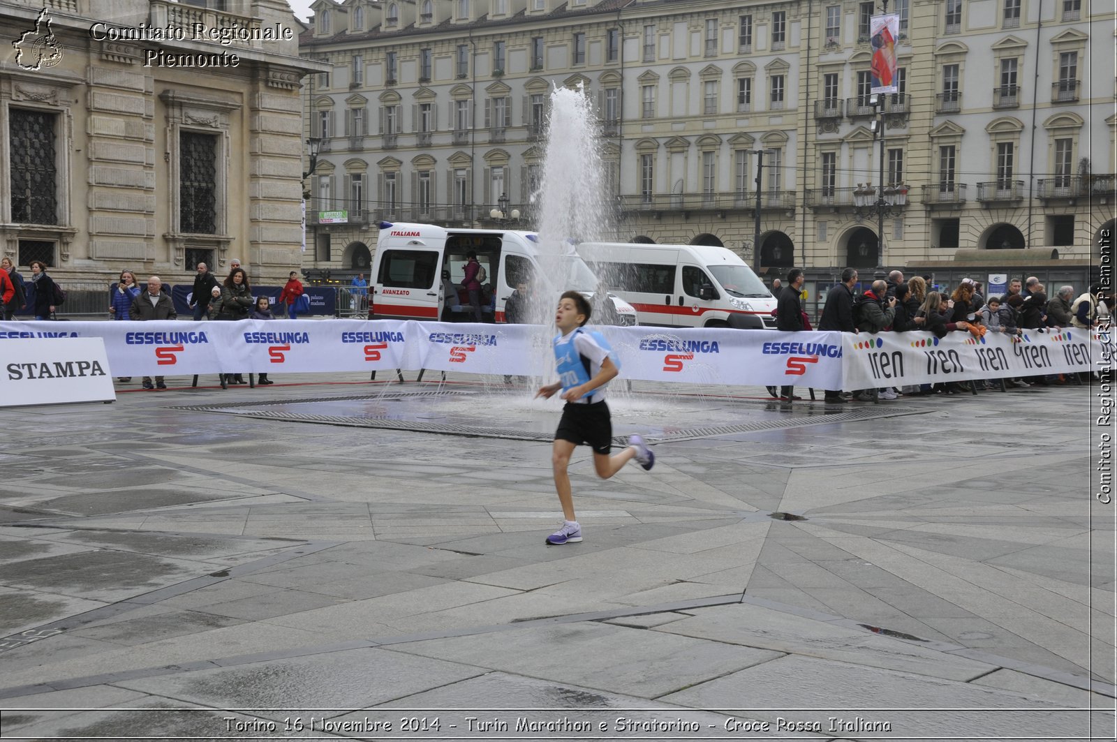 Torino 16 Novembre 2014 - Turin Marathon e Stratorino - Croce Rossa Italiana- Comitato Regionale del Piemonte