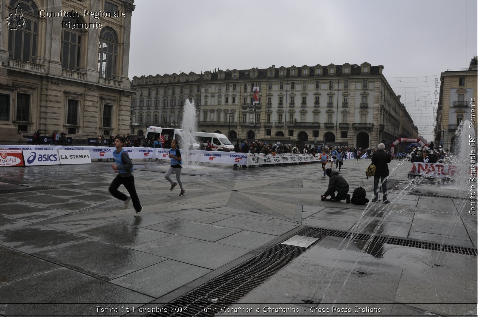 Torino 16 Novembre 2014 - Turin Marathon e Stratorino - Croce Rossa Italiana- Comitato Regionale del Piemonte