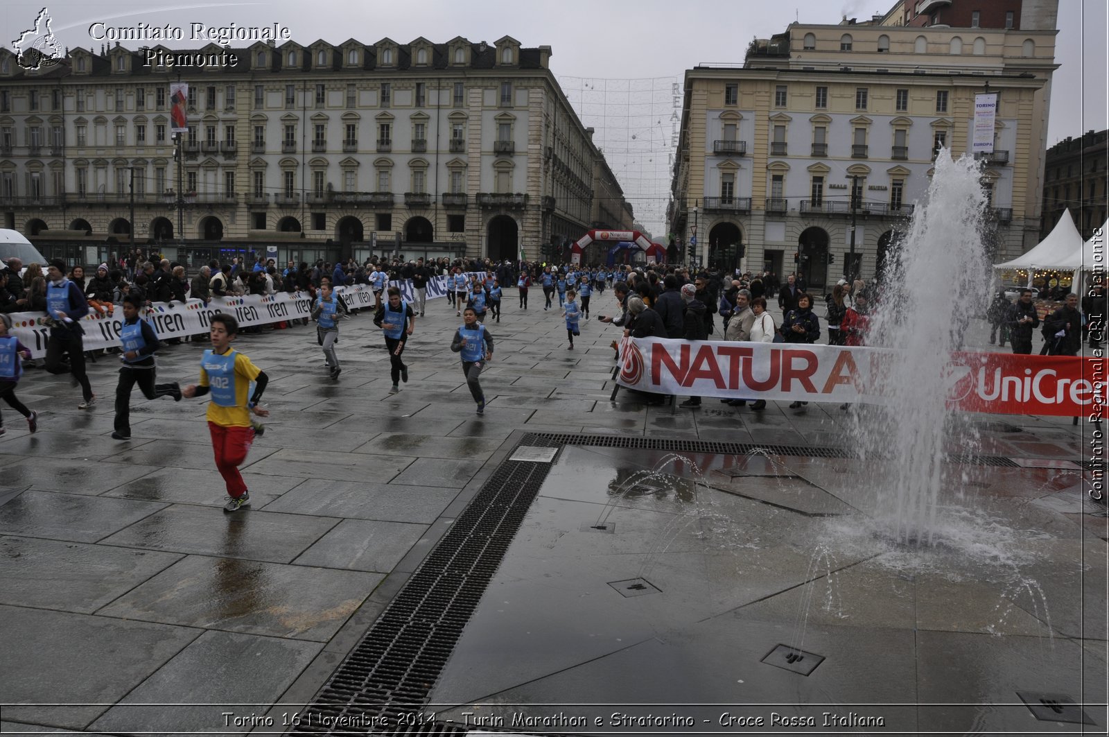 Torino 16 Novembre 2014 - Turin Marathon e Stratorino - Croce Rossa Italiana- Comitato Regionale del Piemonte