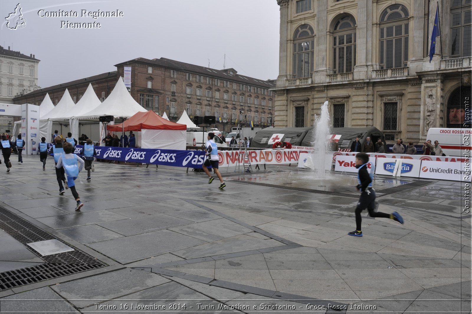 Torino 16 Novembre 2014 - Turin Marathon e Stratorino - Croce Rossa Italiana- Comitato Regionale del Piemonte