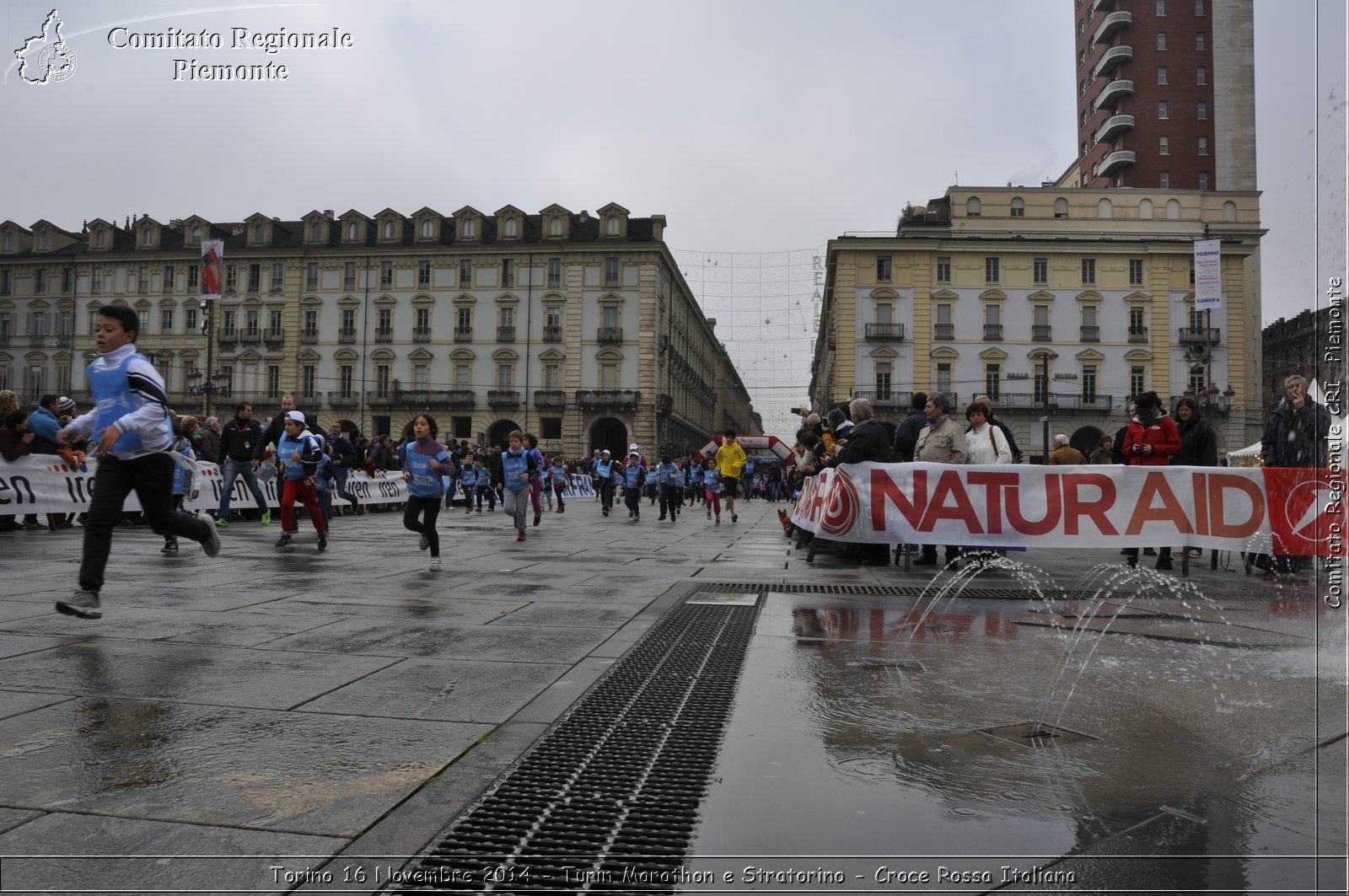 Torino 16 Novembre 2014 - Turin Marathon e Stratorino - Croce Rossa Italiana- Comitato Regionale del Piemonte