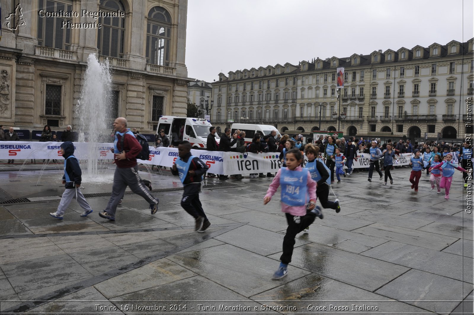 Torino 16 Novembre 2014 - Turin Marathon e Stratorino - Croce Rossa Italiana- Comitato Regionale del Piemonte