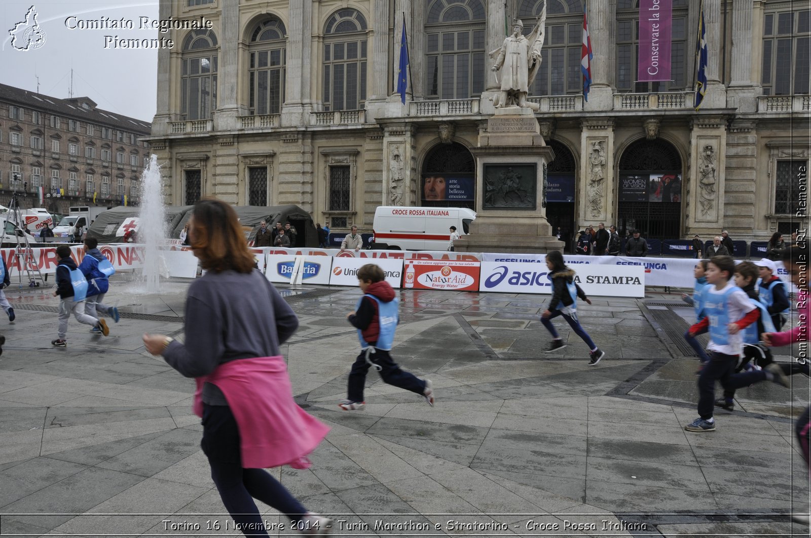 Torino 16 Novembre 2014 - Turin Marathon e Stratorino - Croce Rossa Italiana- Comitato Regionale del Piemonte