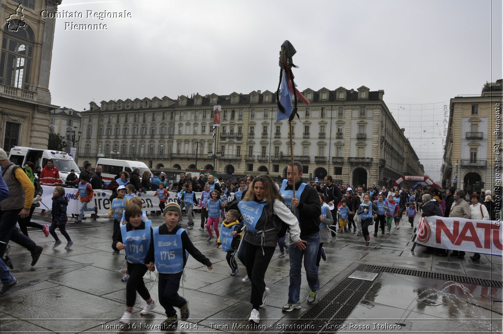 Torino 16 Novembre 2014 - Turin Marathon e Stratorino - Croce Rossa Italiana- Comitato Regionale del Piemonte