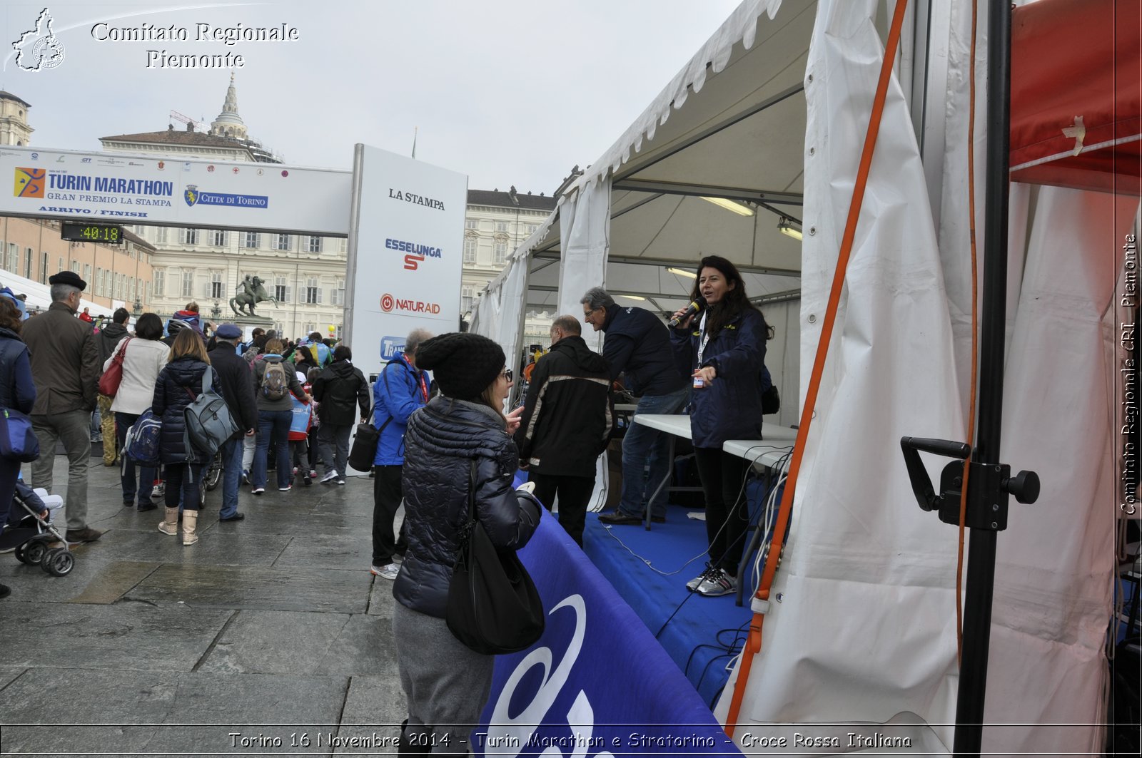 Torino 16 Novembre 2014 - Turin Marathon e Stratorino - Croce Rossa Italiana- Comitato Regionale del Piemonte