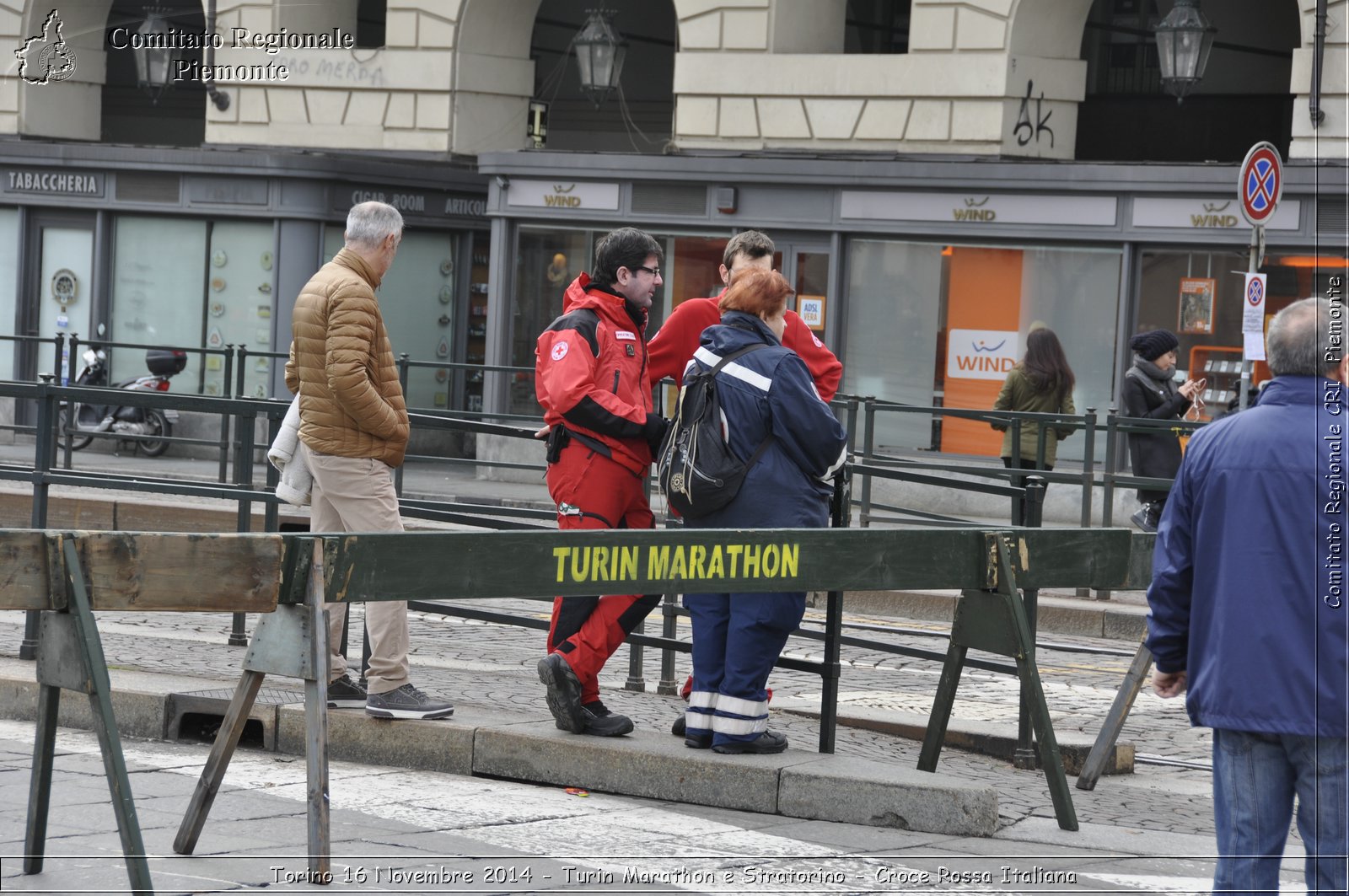 Torino 16 Novembre 2014 - Turin Marathon e Stratorino - Croce Rossa Italiana- Comitato Regionale del Piemonte