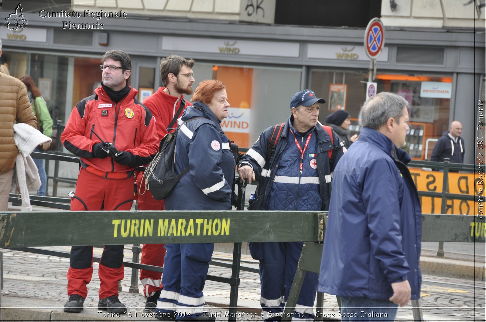 Torino 16 Novembre 2014 - Turin Marathon e Stratorino - Croce Rossa Italiana- Comitato Regionale del Piemonte