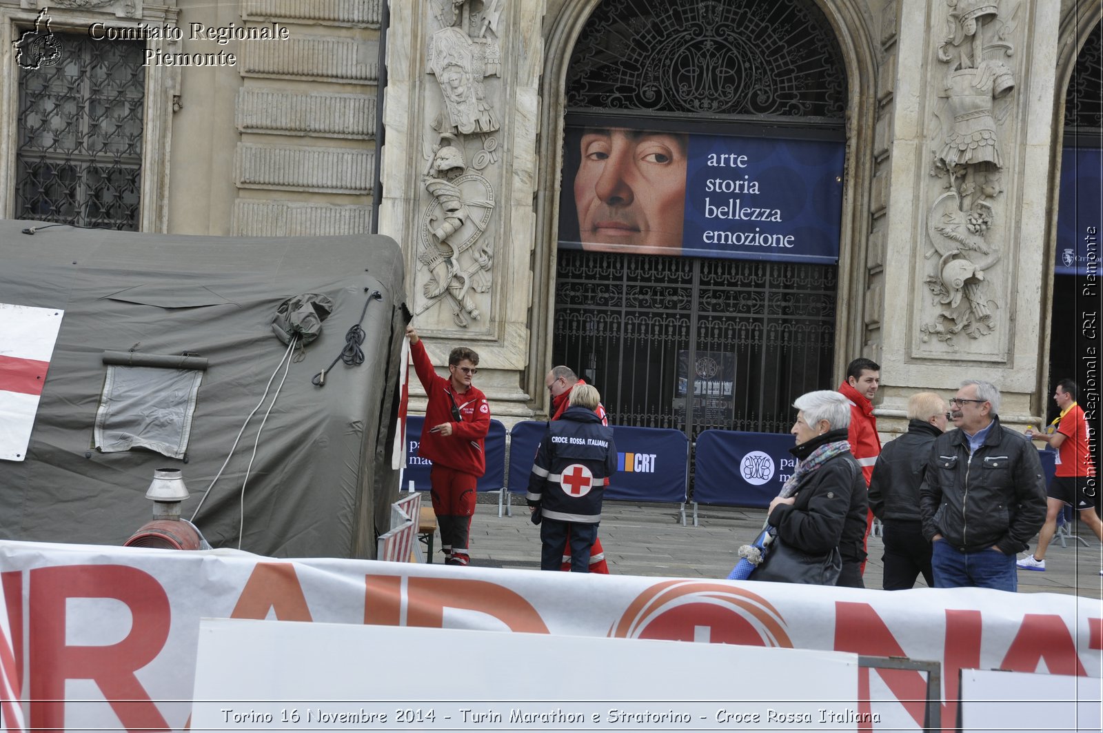 Torino 16 Novembre 2014 - Turin Marathon e Stratorino - Croce Rossa Italiana- Comitato Regionale del Piemonte