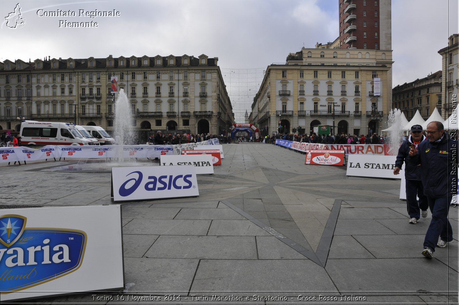 Torino 16 Novembre 2014 - Turin Marathon e Stratorino - Croce Rossa Italiana- Comitato Regionale del Piemonte