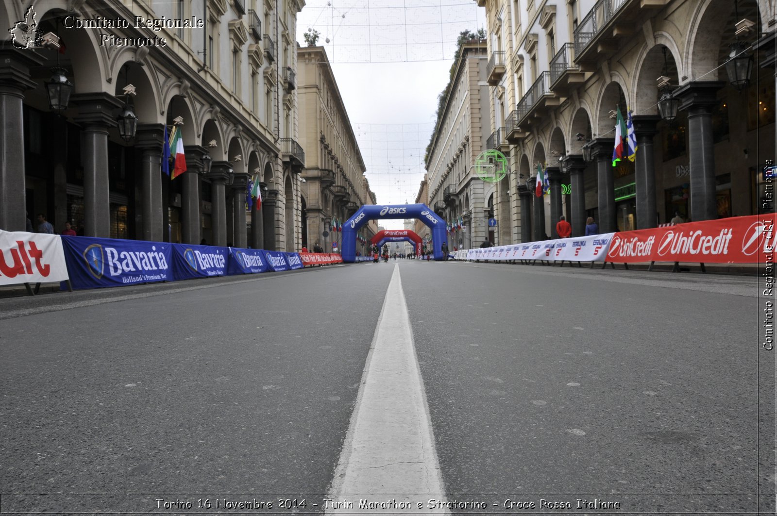 Torino 16 Novembre 2014 - Turin Marathon e Stratorino - Croce Rossa Italiana- Comitato Regionale del Piemonte