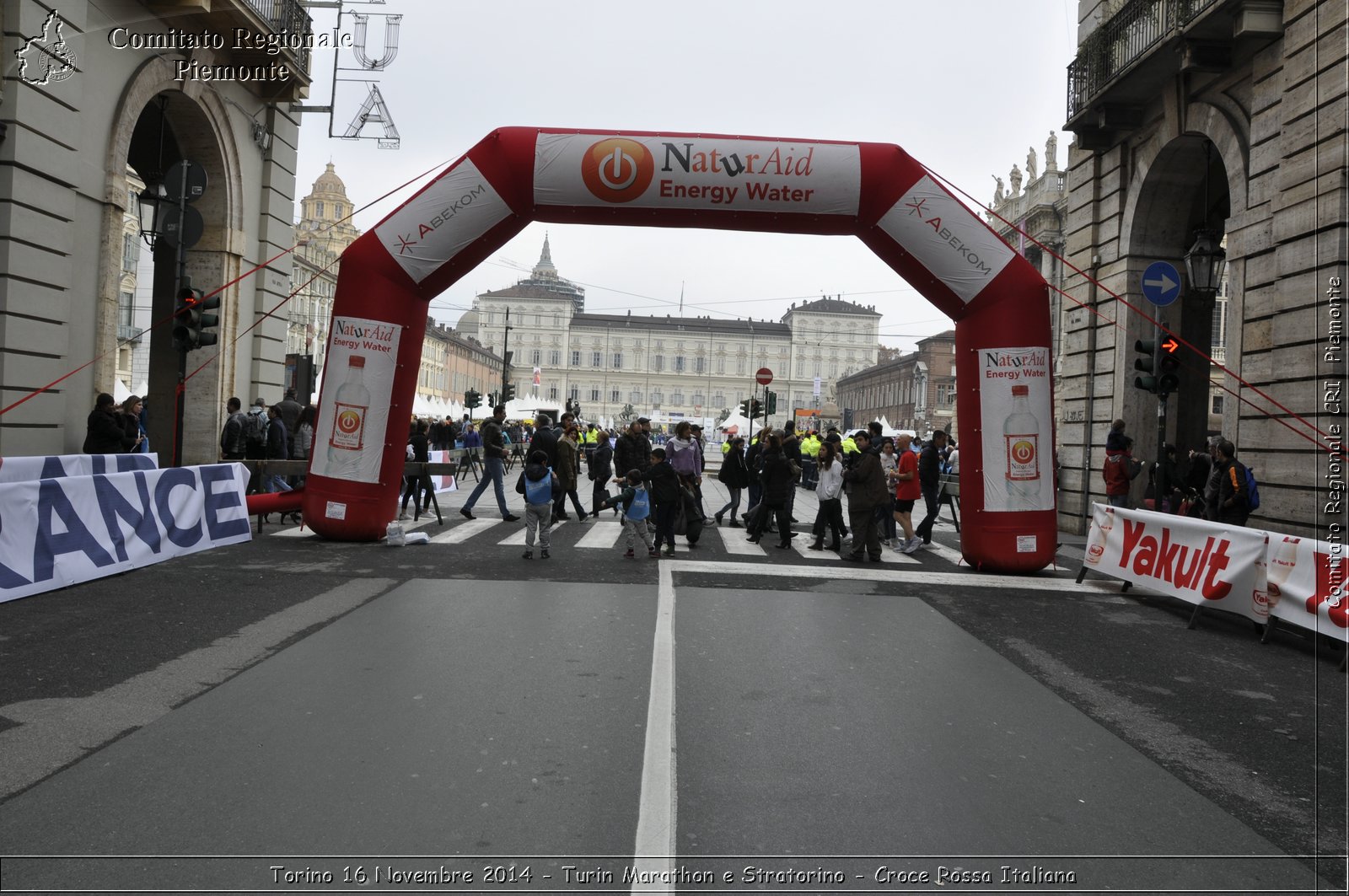 Torino 16 Novembre 2014 - Turin Marathon e Stratorino - Croce Rossa Italiana- Comitato Regionale del Piemonte