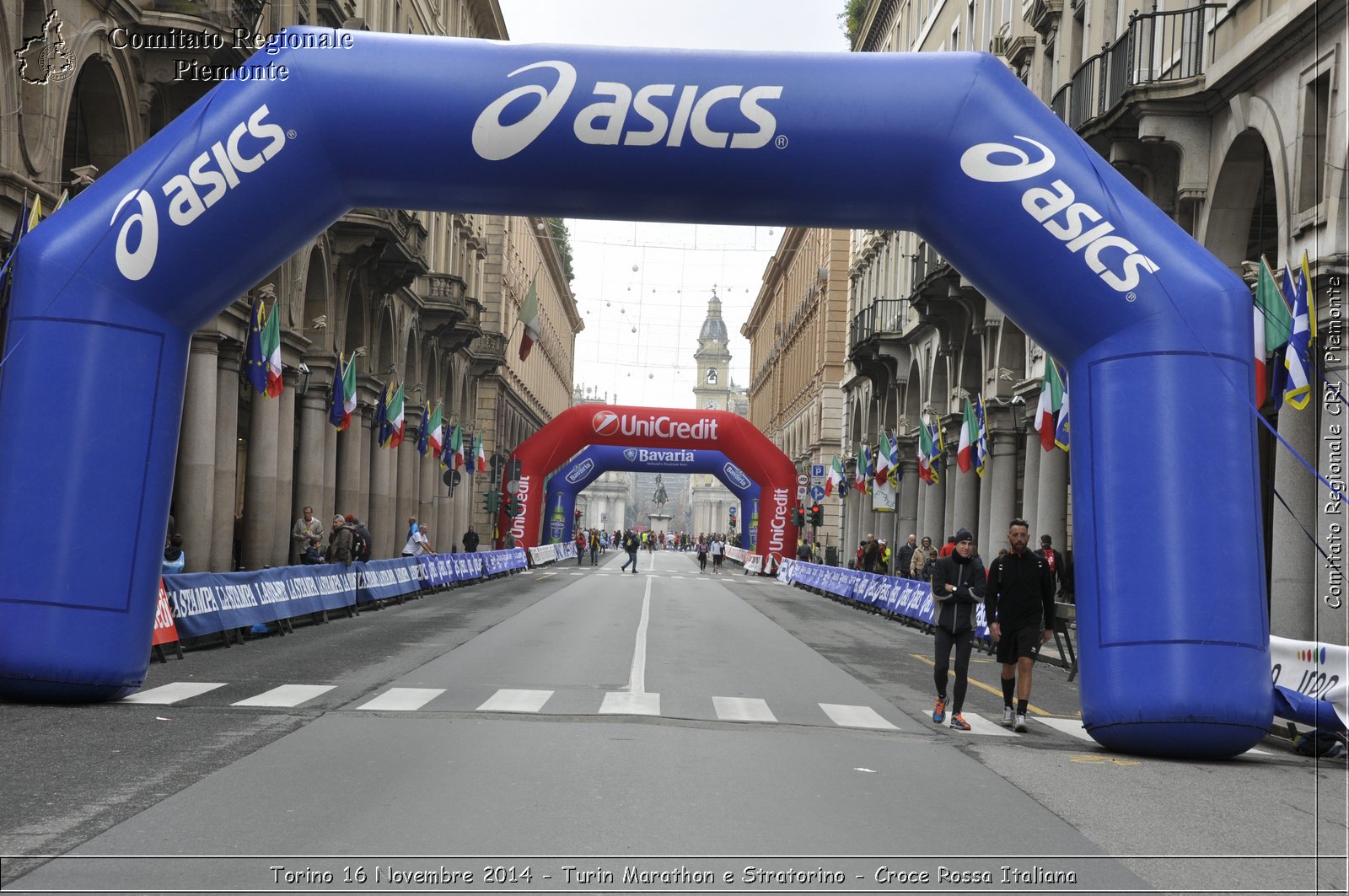 Torino 16 Novembre 2014 - Turin Marathon e Stratorino - Croce Rossa Italiana- Comitato Regionale del Piemonte