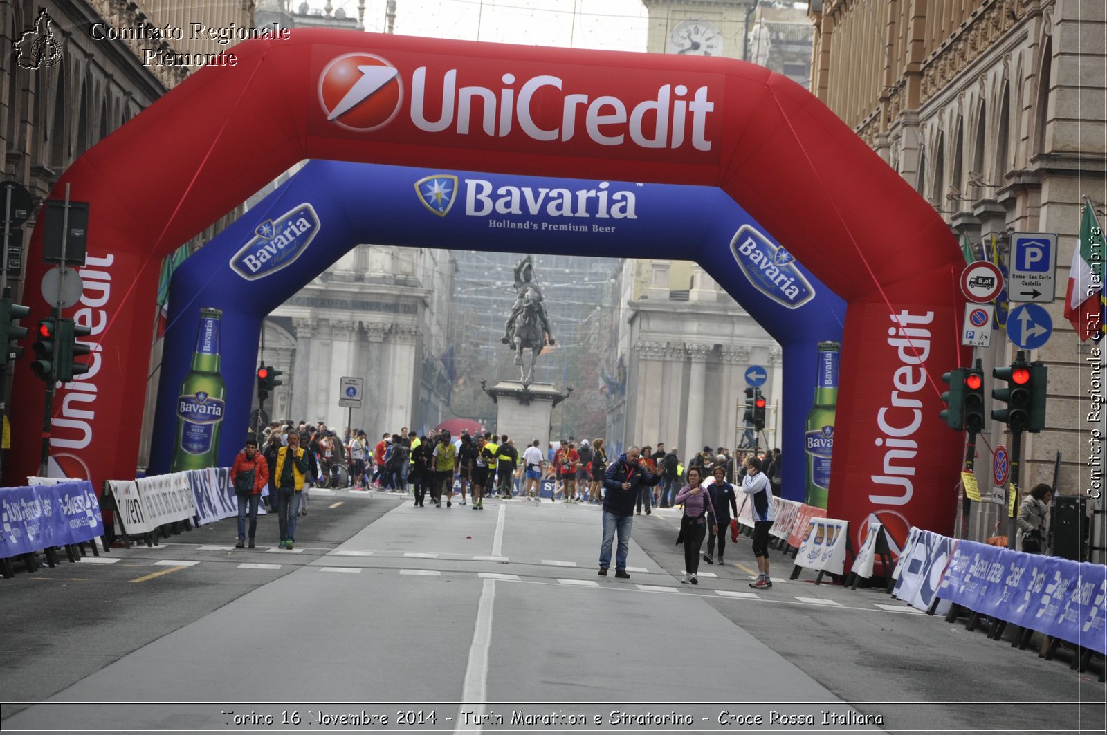 Torino 16 Novembre 2014 - Turin Marathon e Stratorino - Croce Rossa Italiana- Comitato Regionale del Piemonte