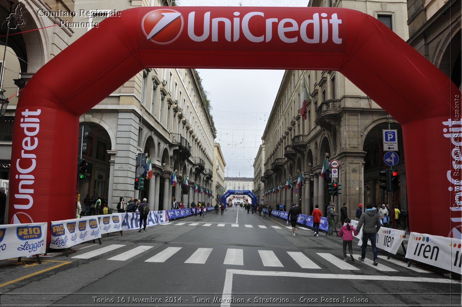 Torino 16 Novembre 2014 - Turin Marathon e Stratorino - Croce Rossa Italiana- Comitato Regionale del Piemonte