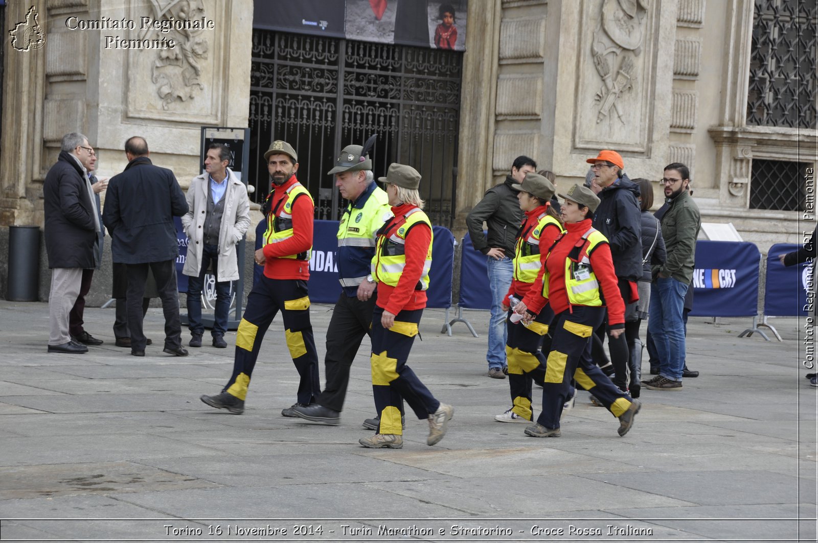 Torino 16 Novembre 2014 - Turin Marathon e Stratorino - Croce Rossa Italiana- Comitato Regionale del Piemonte