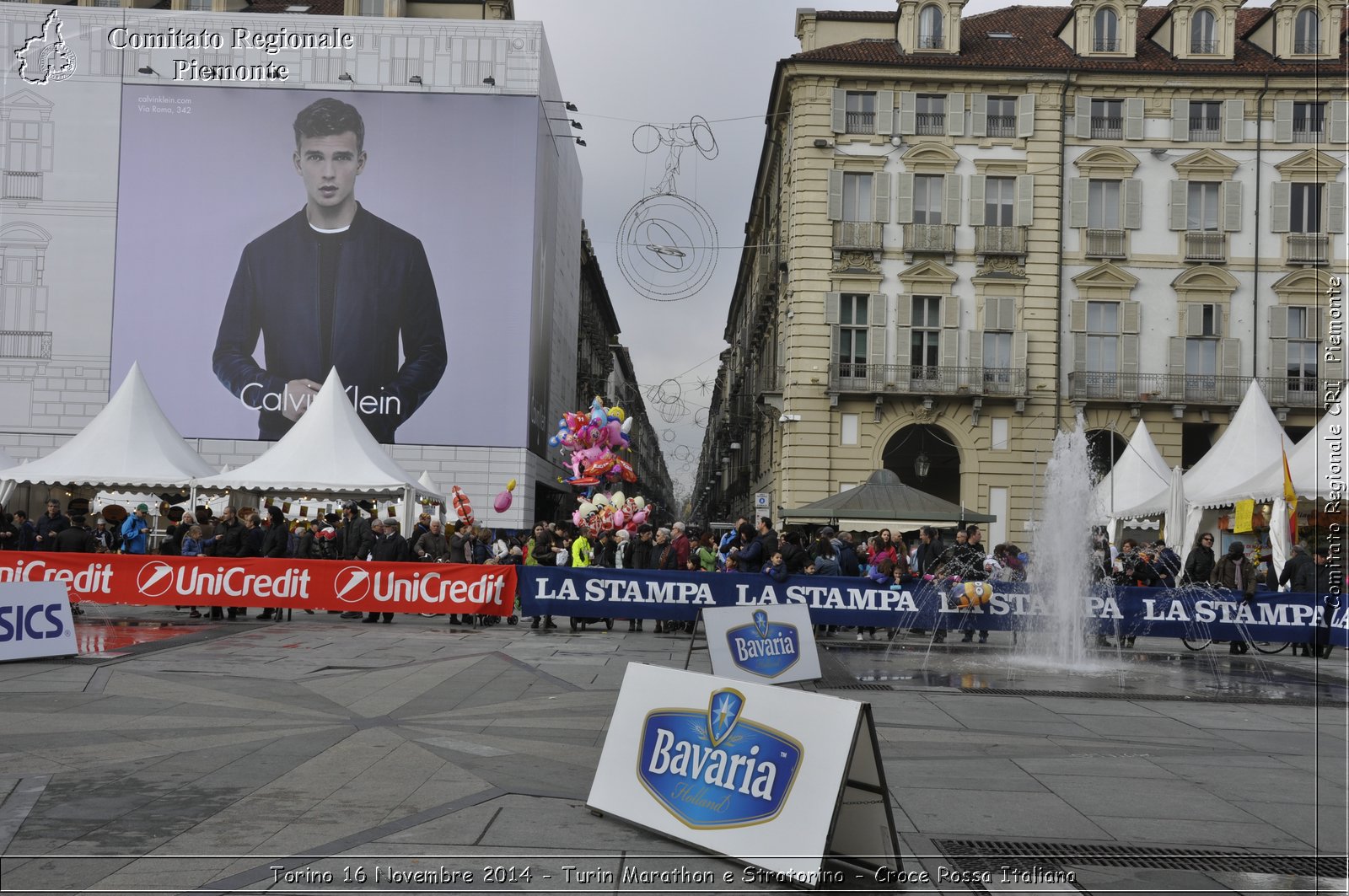 Torino 16 Novembre 2014 - Turin Marathon e Stratorino - Croce Rossa Italiana- Comitato Regionale del Piemonte