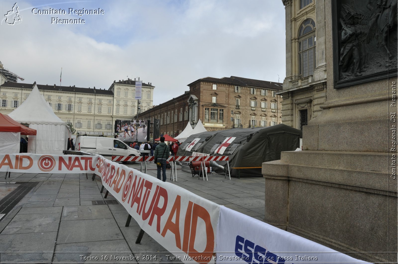 Torino 16 Novembre 2014 - Turin Marathon e Stratorino - Croce Rossa Italiana- Comitato Regionale del Piemonte