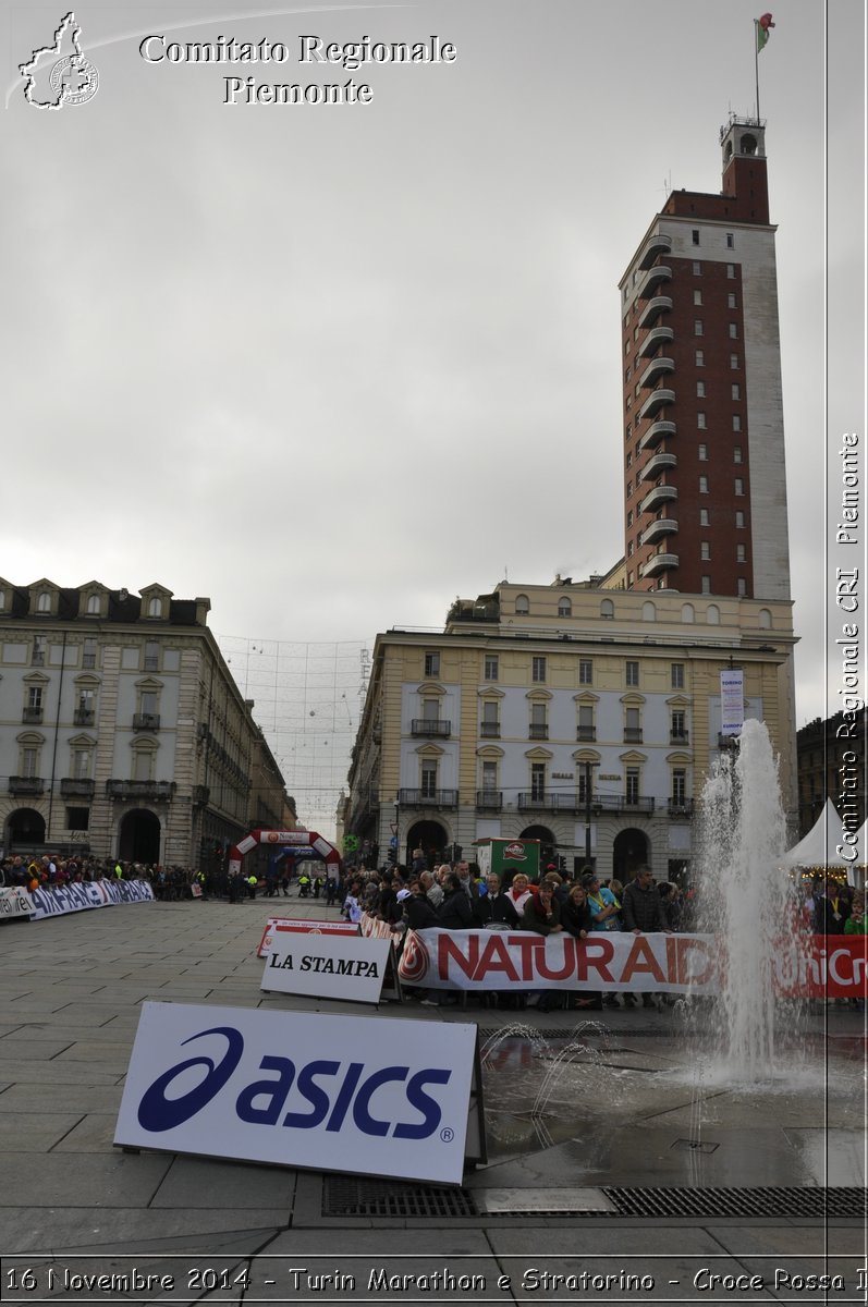 Torino 16 Novembre 2014 - Turin Marathon e Stratorino - Croce Rossa Italiana- Comitato Regionale del Piemonte