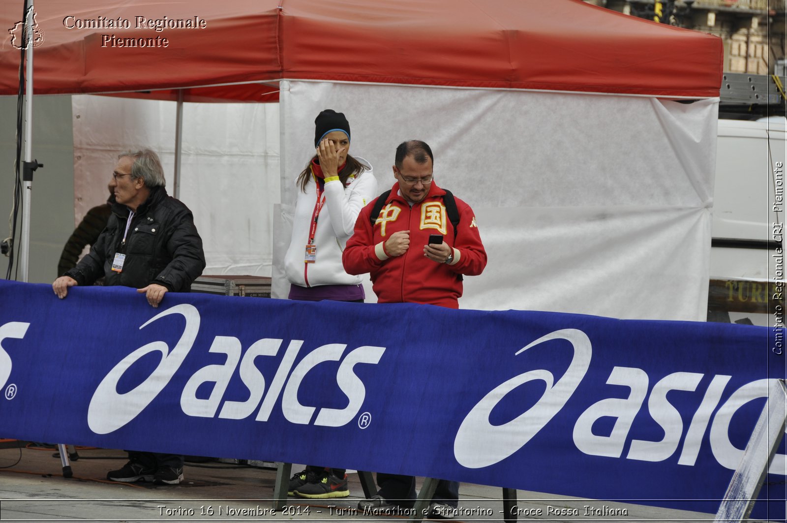 Torino 16 Novembre 2014 - Turin Marathon e Stratorino - Croce Rossa Italiana- Comitato Regionale del Piemonte