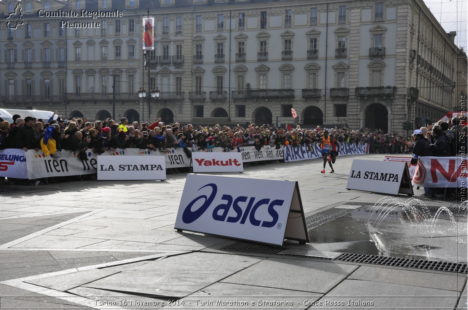 Torino 16 Novembre 2014 - Turin Marathon e Stratorino - Croce Rossa Italiana- Comitato Regionale del Piemonte