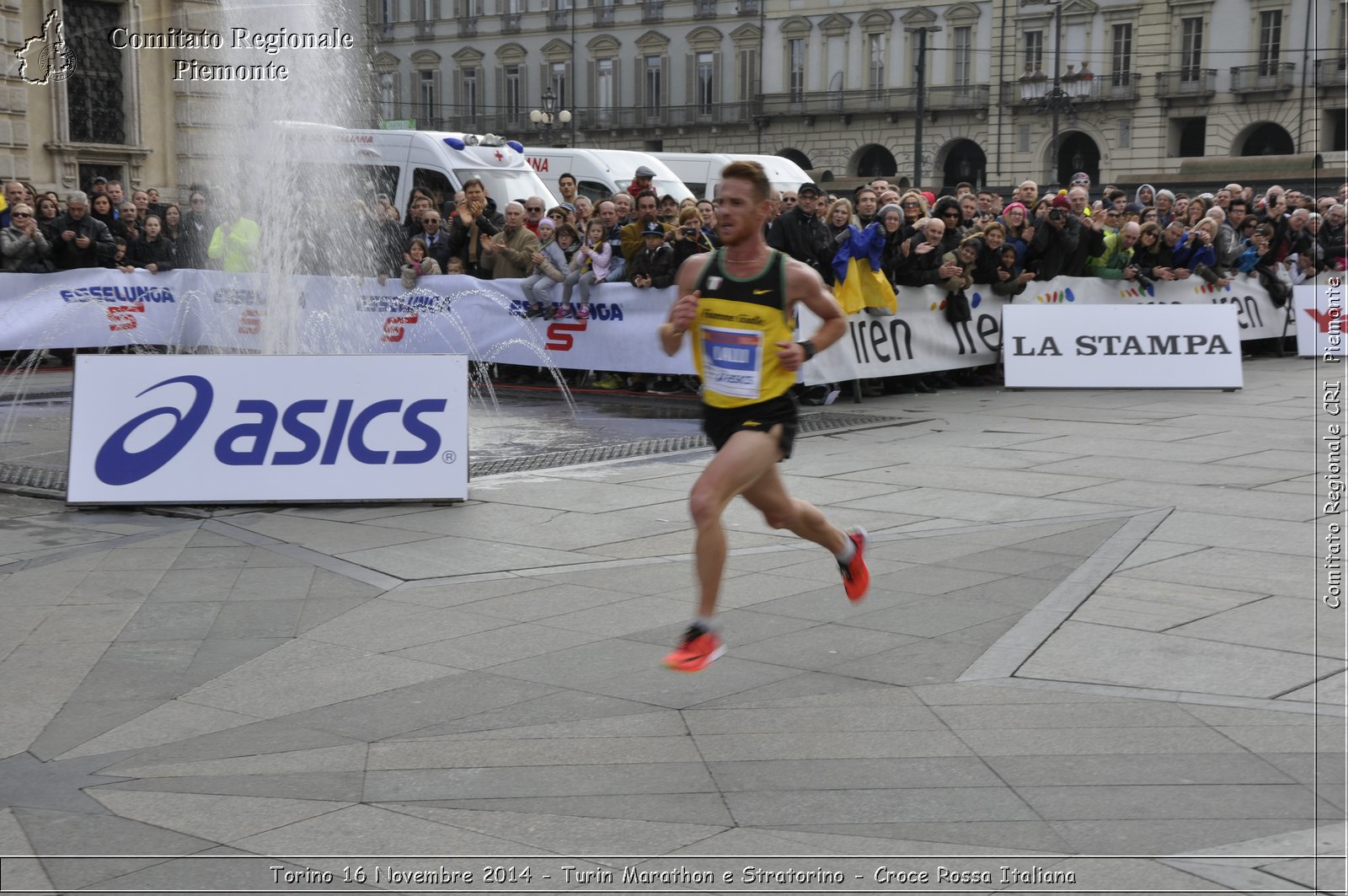 Torino 16 Novembre 2014 - Turin Marathon e Stratorino - Croce Rossa Italiana- Comitato Regionale del Piemonte