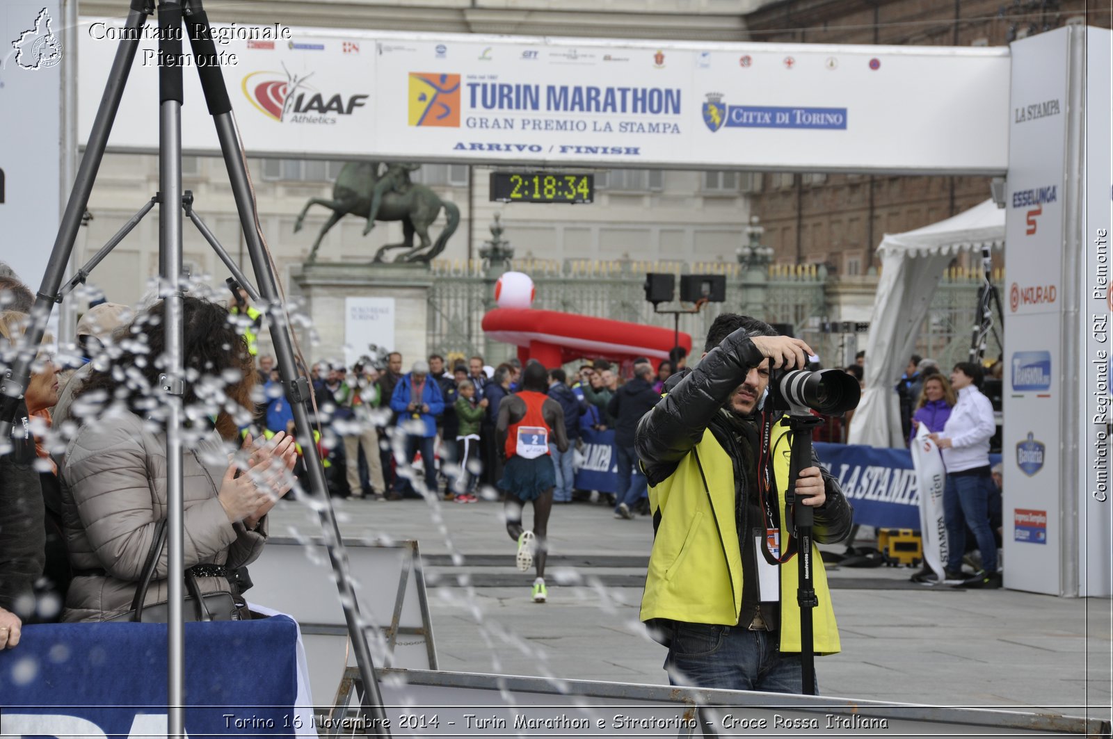 Torino 16 Novembre 2014 - Turin Marathon e Stratorino - Croce Rossa Italiana- Comitato Regionale del Piemonte