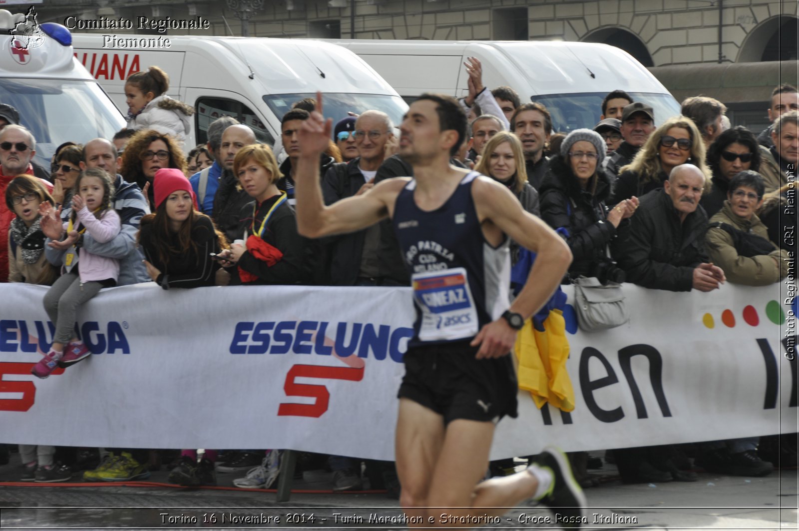 Torino 16 Novembre 2014 - Turin Marathon e Stratorino - Croce Rossa Italiana- Comitato Regionale del Piemonte