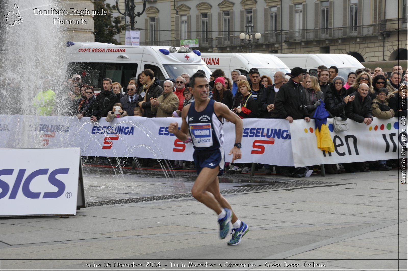 Torino 16 Novembre 2014 - Turin Marathon e Stratorino - Croce Rossa Italiana- Comitato Regionale del Piemonte