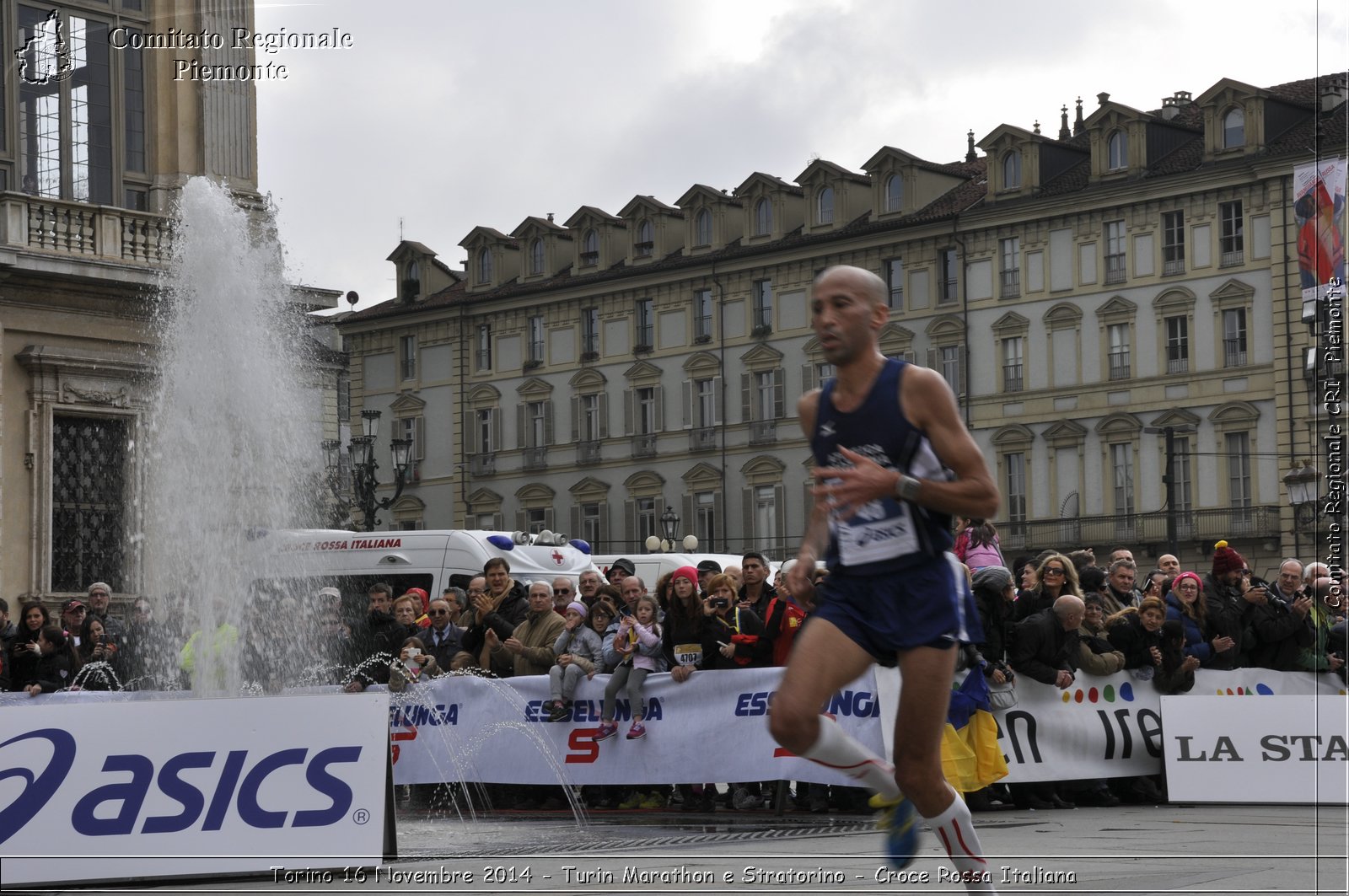 Torino 16 Novembre 2014 - Turin Marathon e Stratorino - Croce Rossa Italiana- Comitato Regionale del Piemonte