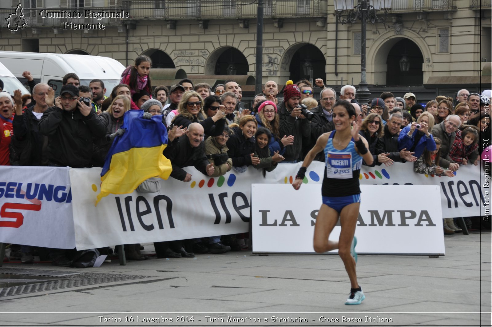 Torino 16 Novembre 2014 - Turin Marathon e Stratorino - Croce Rossa Italiana- Comitato Regionale del Piemonte