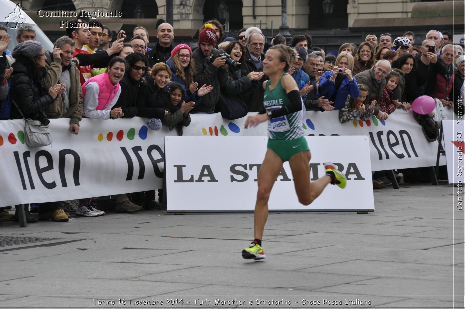 Torino 16 Novembre 2014 - Turin Marathon e Stratorino - Croce Rossa Italiana- Comitato Regionale del Piemonte