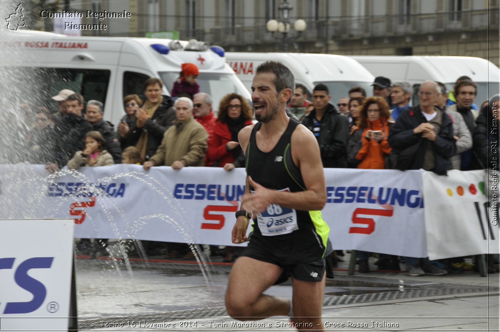 Torino 16 Novembre 2014 - Turin Marathon e Stratorino - Croce Rossa Italiana- Comitato Regionale del Piemonte