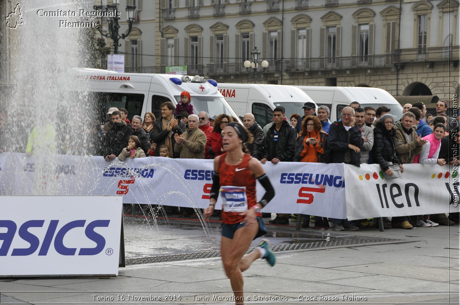 Torino 16 Novembre 2014 - Turin Marathon e Stratorino - Croce Rossa Italiana- Comitato Regionale del Piemonte