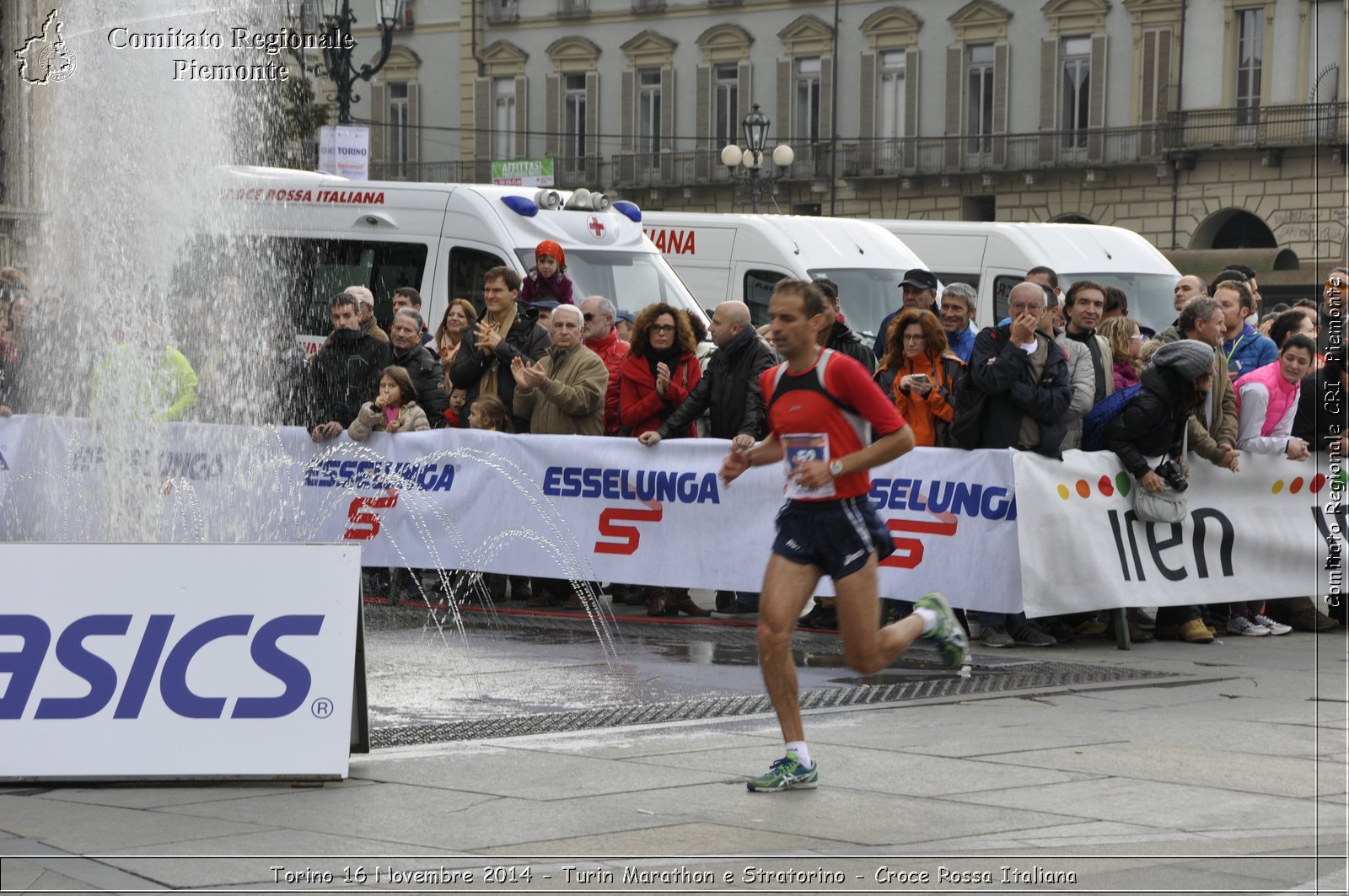 Torino 16 Novembre 2014 - Turin Marathon e Stratorino - Croce Rossa Italiana- Comitato Regionale del Piemonte