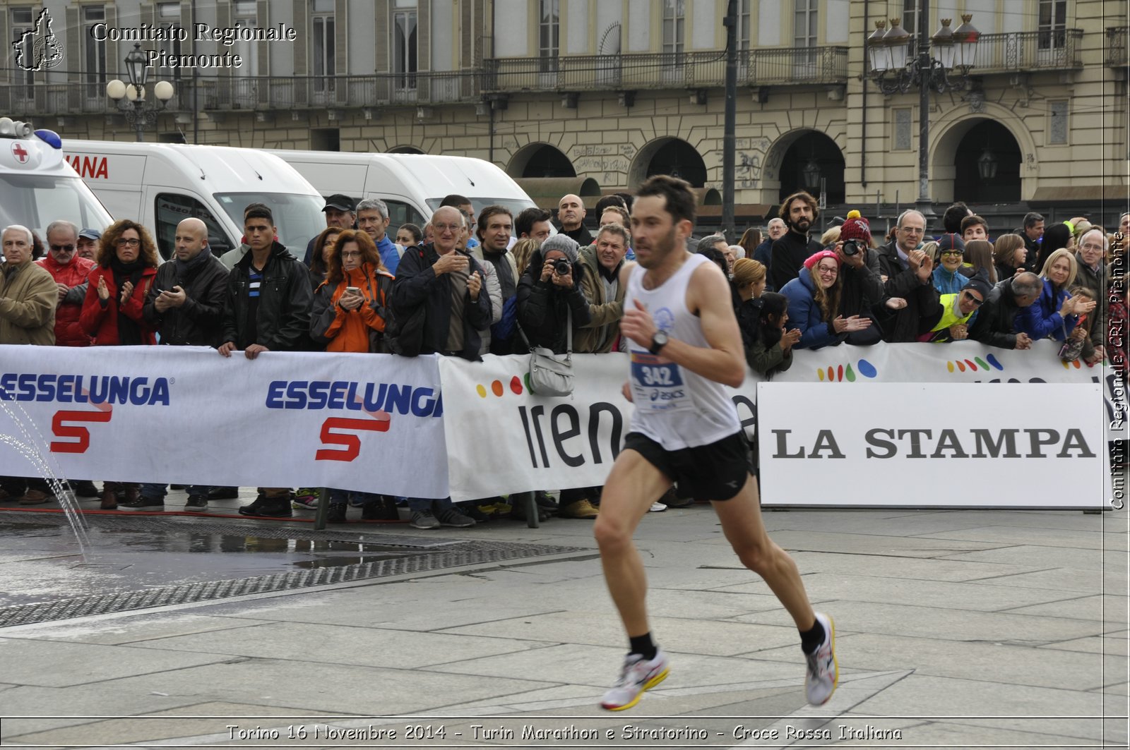 Torino 16 Novembre 2014 - Turin Marathon e Stratorino - Croce Rossa Italiana- Comitato Regionale del Piemonte