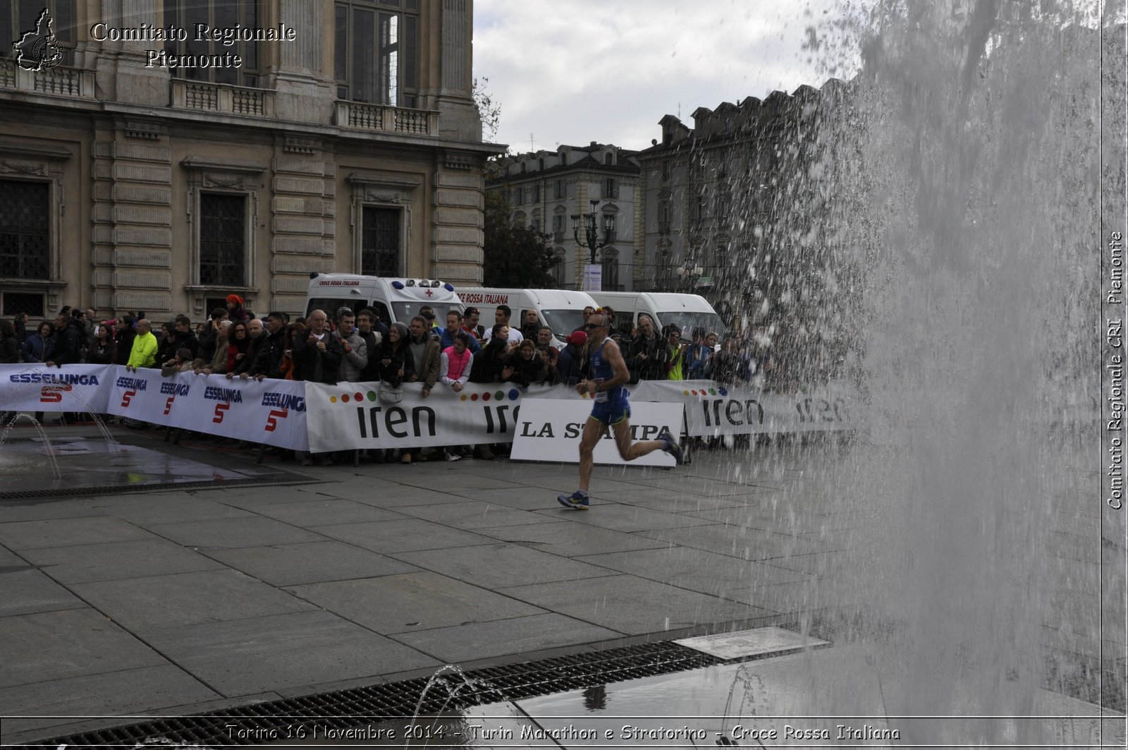 Torino 16 Novembre 2014 - Turin Marathon e Stratorino - Croce Rossa Italiana- Comitato Regionale del Piemonte