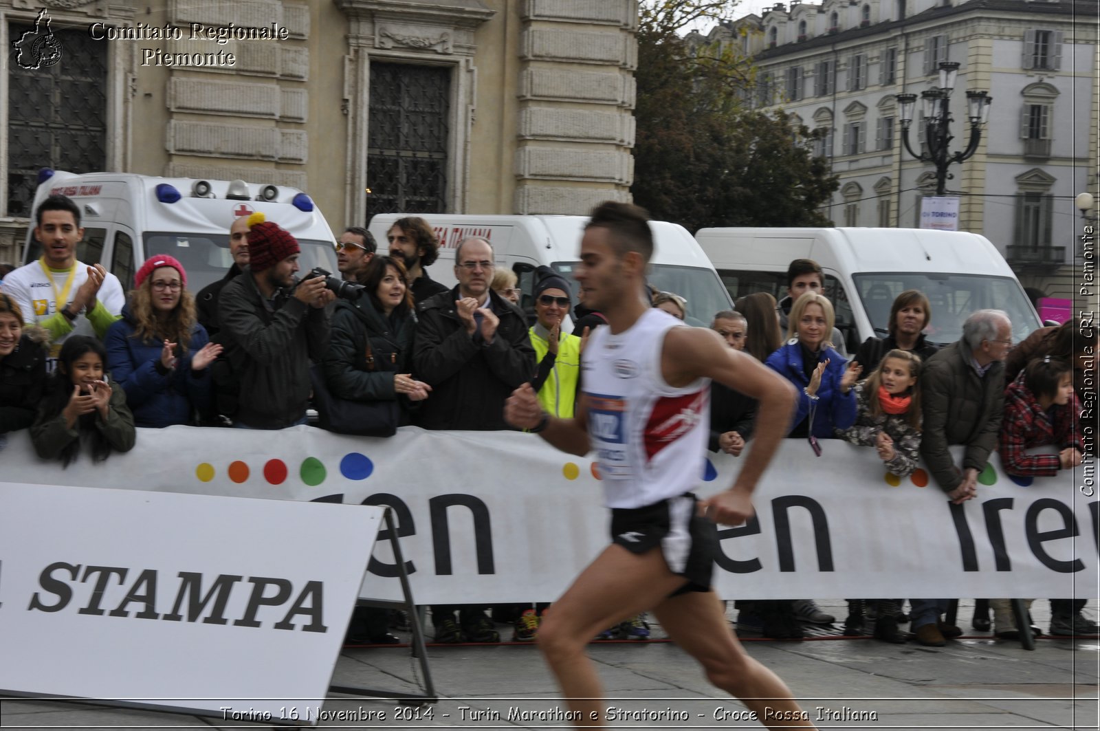 Torino 16 Novembre 2014 - Turin Marathon e Stratorino - Croce Rossa Italiana- Comitato Regionale del Piemonte