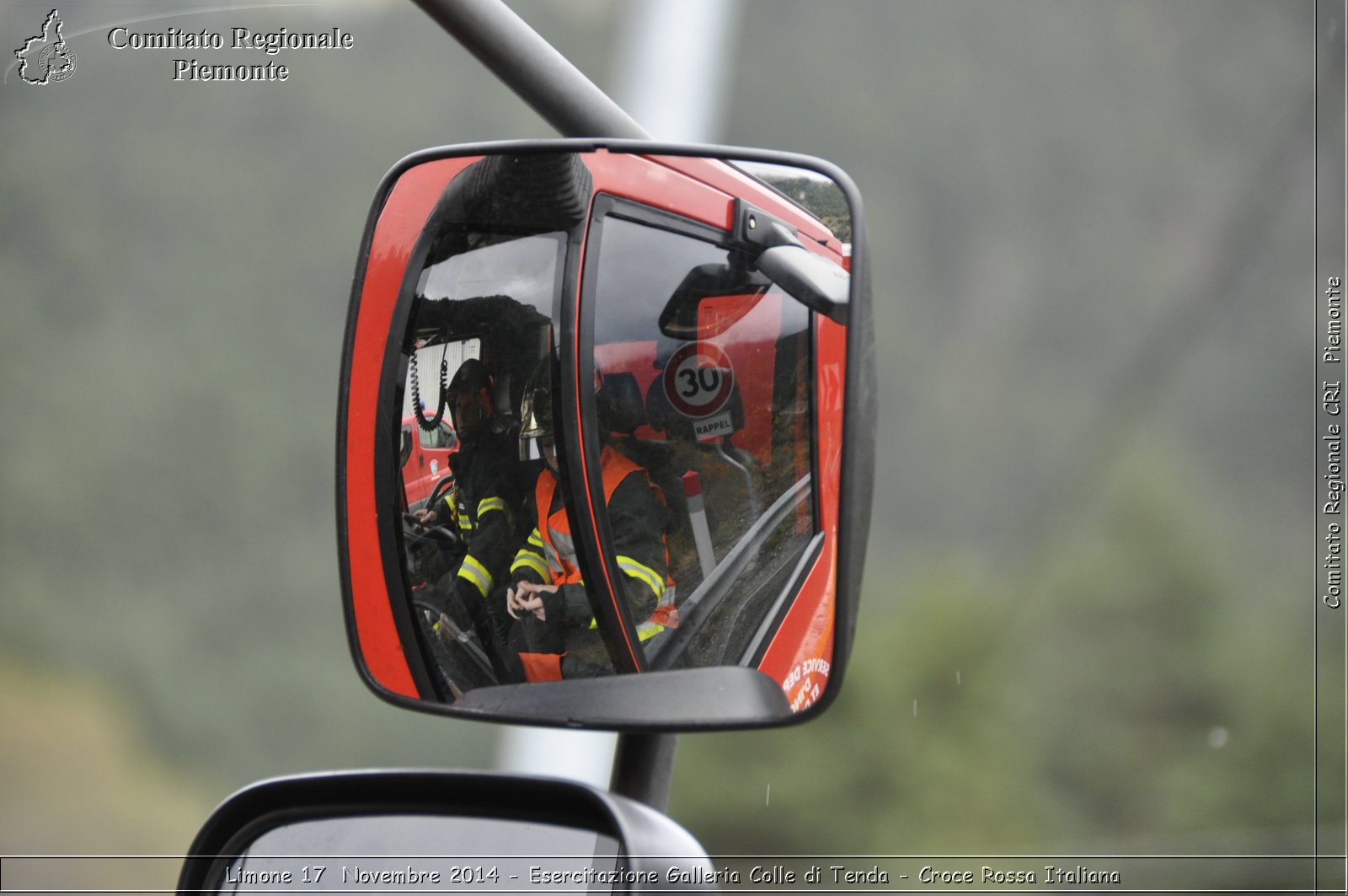 Limone 17 Novembre 2014 - Esercitazione Galleria Colle di Tenda - Croce Rossa Italiana- Comitato Regionale del Piemonte