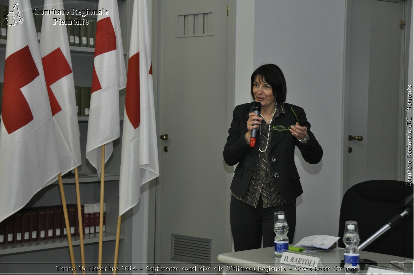 Torino 19 Novembre 2014 - Conferenza conclusiva alla Biblioteca Regionale - Croce Rossa Italiana- Comitato Regionale del Piemonte