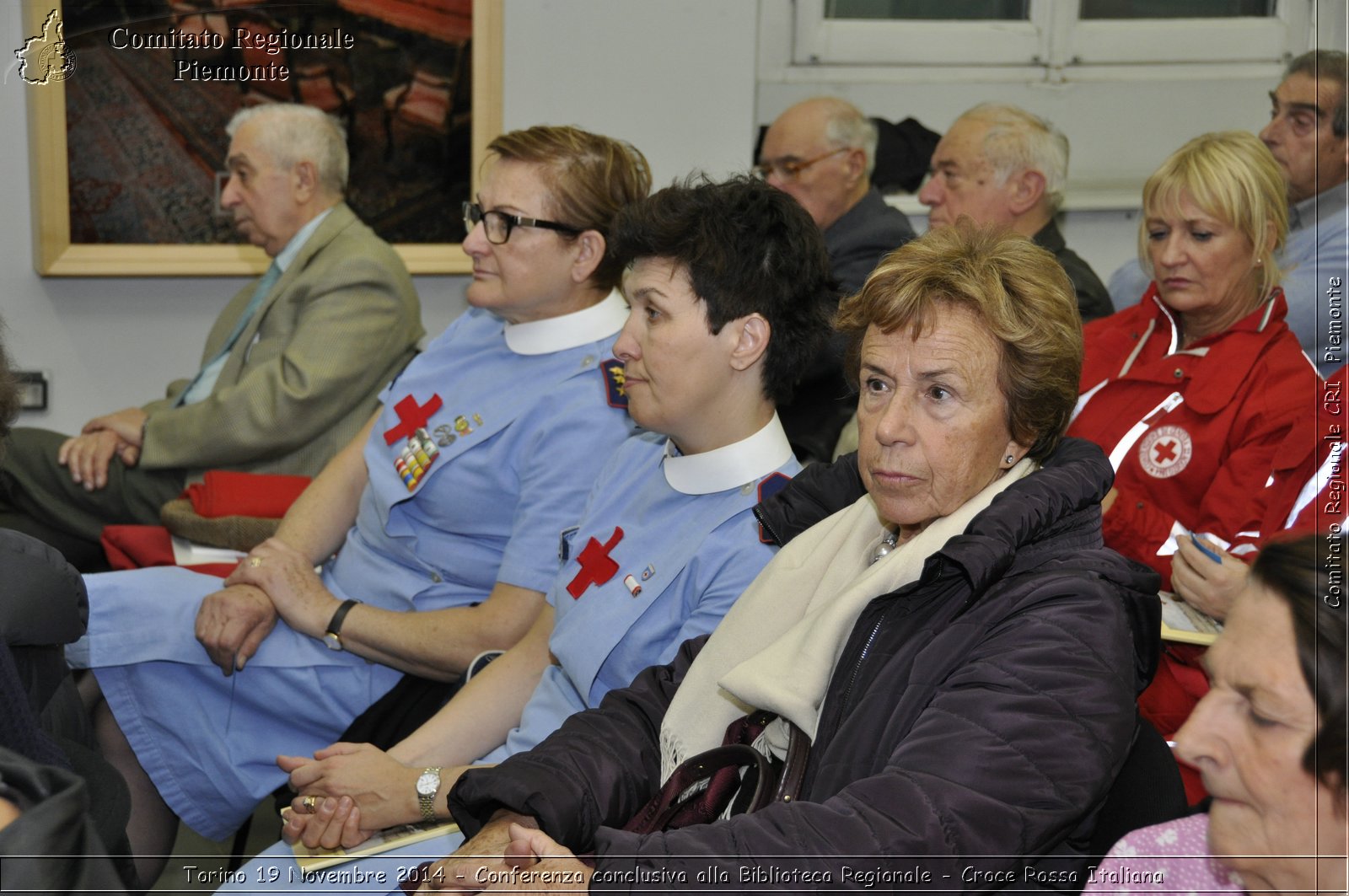 Torino 19 Novembre 2014 - Conferenza conclusiva alla Biblioteca Regionale - Croce Rossa Italiana- Comitato Regionale del Piemonte