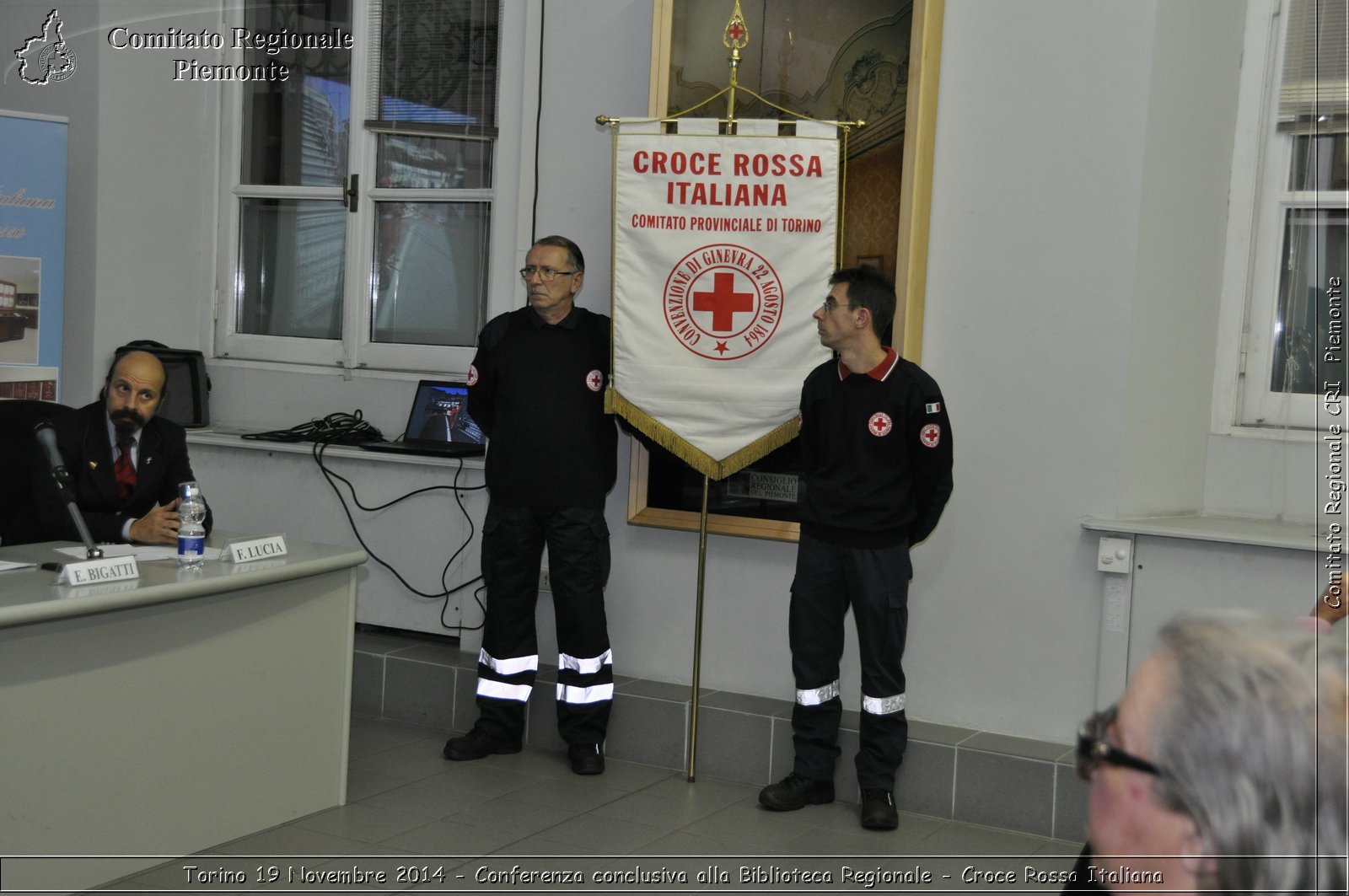 Torino 19 Novembre 2014 - Conferenza conclusiva alla Biblioteca Regionale - Croce Rossa Italiana- Comitato Regionale del Piemonte