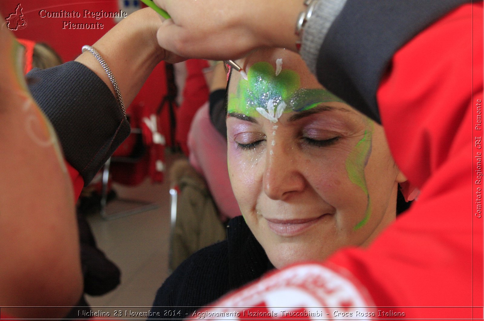 Nichelino 23 Novembre 2014 - Aggiornamento Nazionale Truccabimbi - Croce Rossa Italiana- Comitato Regionale del Piemonte