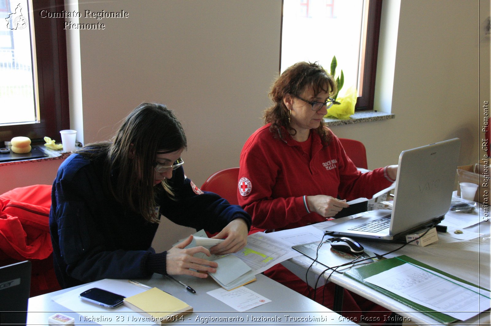 Nichelino 23 Novembre 2014 - Aggiornamento Nazionale Truccabimbi - Croce Rossa Italiana- Comitato Regionale del Piemonte