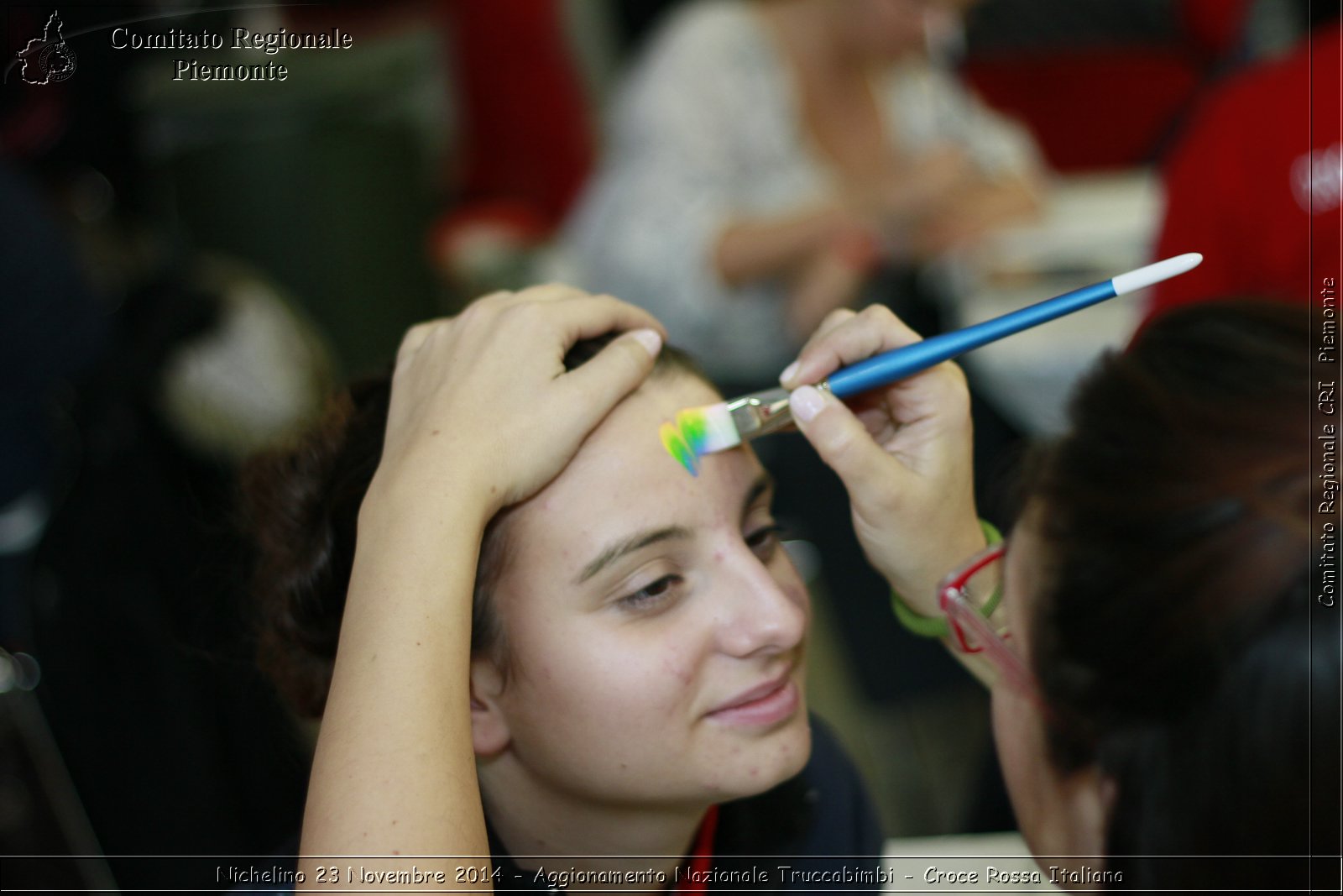 Nichelino 23 Novembre 2014 - Aggiornamento Nazionale Truccabimbi - Croce Rossa Italiana- Comitato Regionale del Piemonte