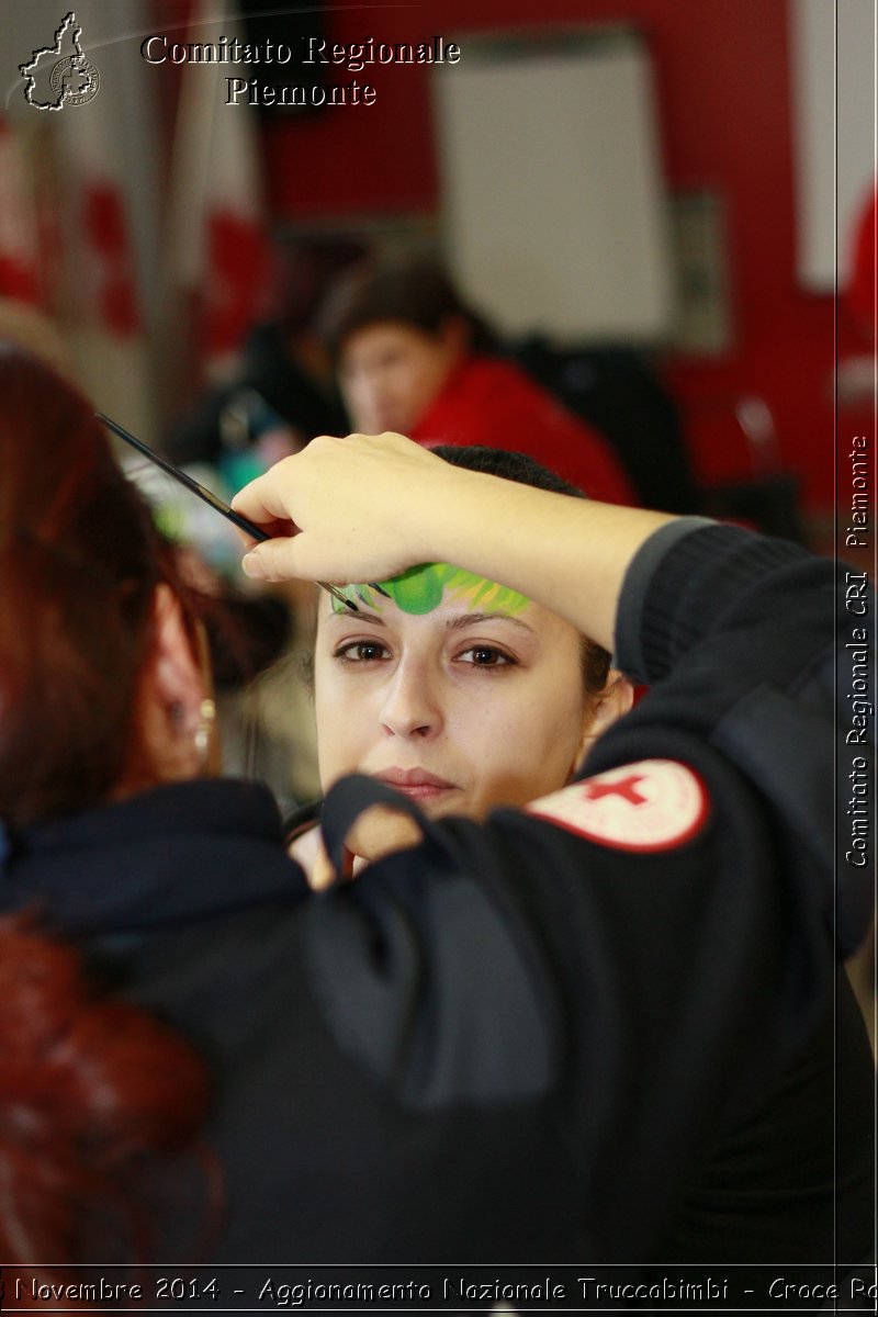 Nichelino 23 Novembre 2014 - Aggiornamento Nazionale Truccabimbi - Croce Rossa Italiana- Comitato Regionale del Piemonte