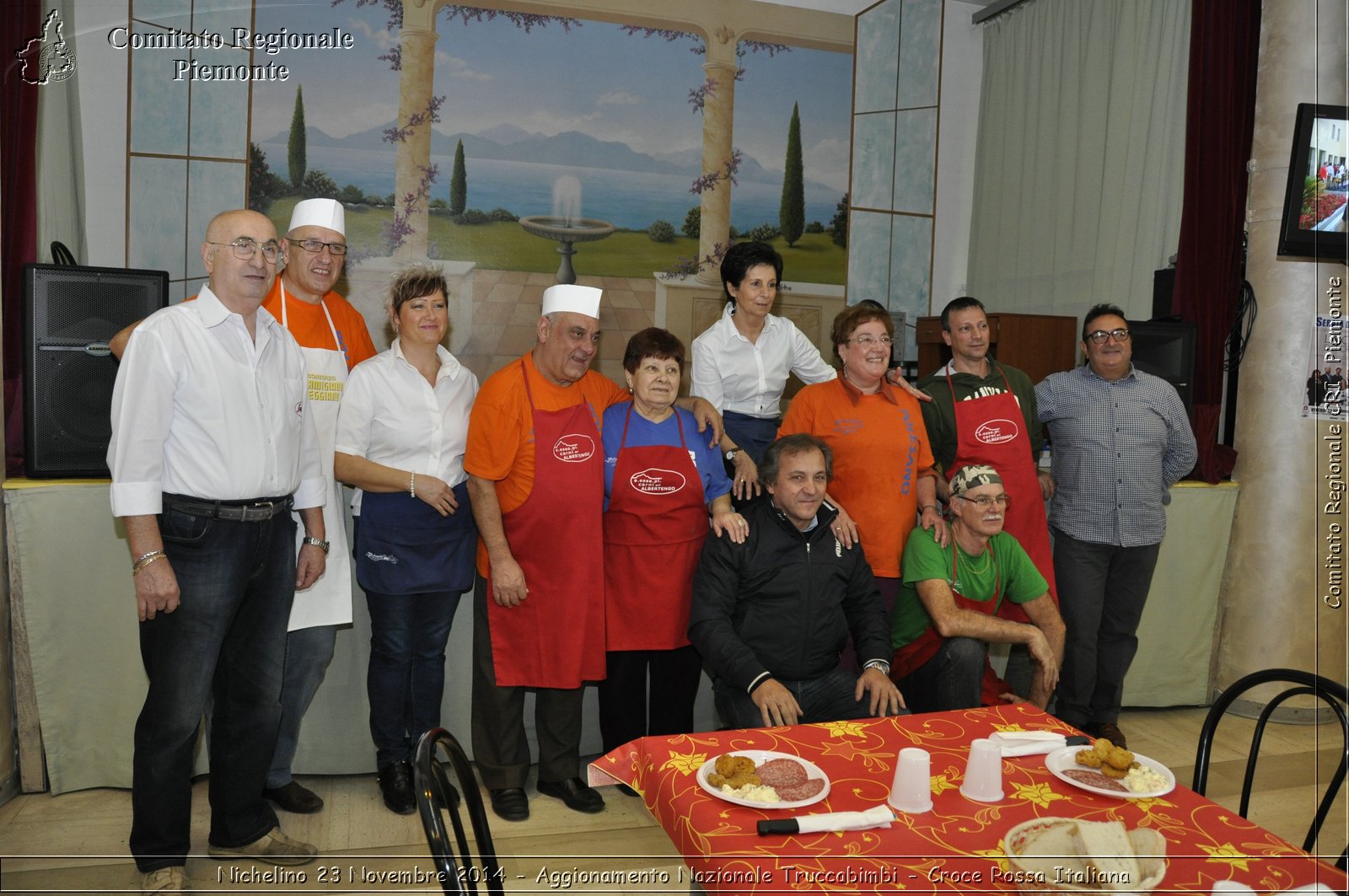 Nichelino 23 Novembre 2014 - Aggiornamento Nazionale Truccabimbi - Croce Rossa Italiana- Comitato Regionale del Piemonte