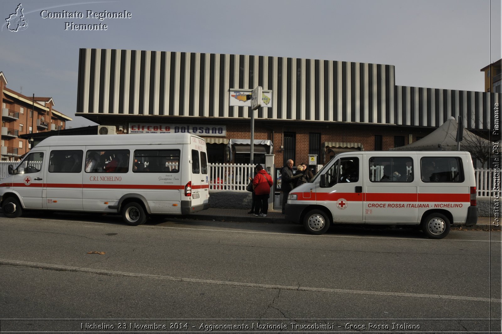 Nichelino 23 Novembre 2014 - Aggiornamento Nazionale Truccabimbi - Croce Rossa Italiana- Comitato Regionale del Piemonte