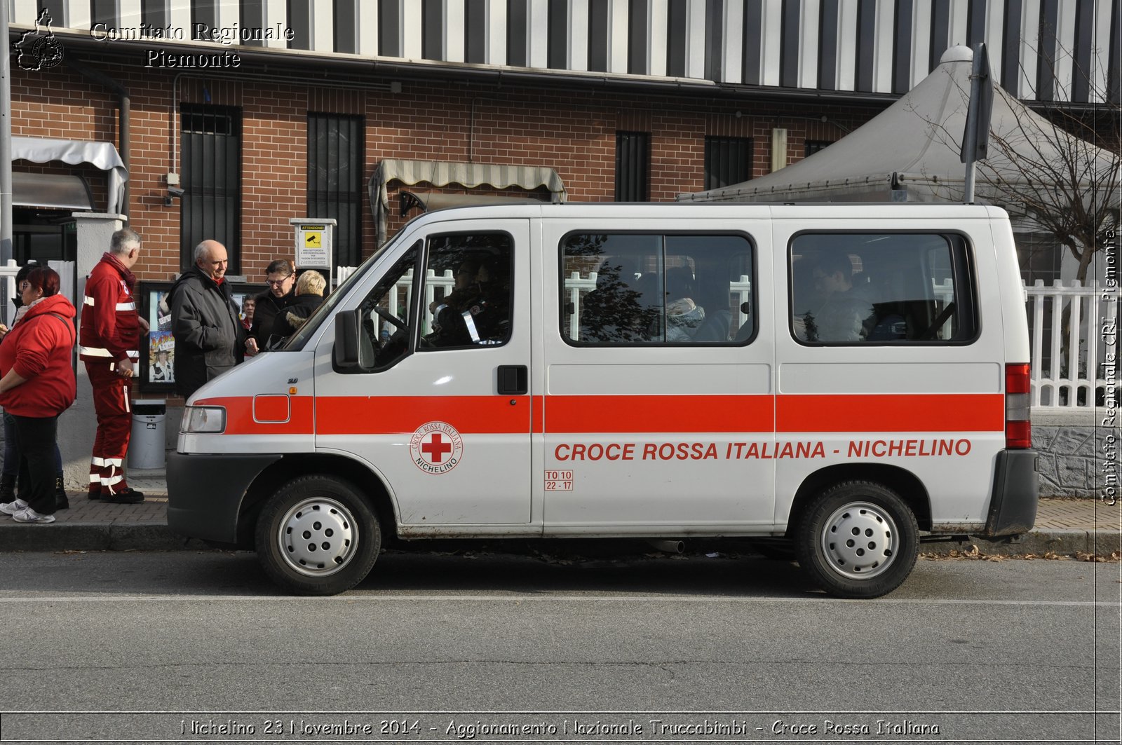 Nichelino 23 Novembre 2014 - Aggiornamento Nazionale Truccabimbi - Croce Rossa Italiana- Comitato Regionale del Piemonte