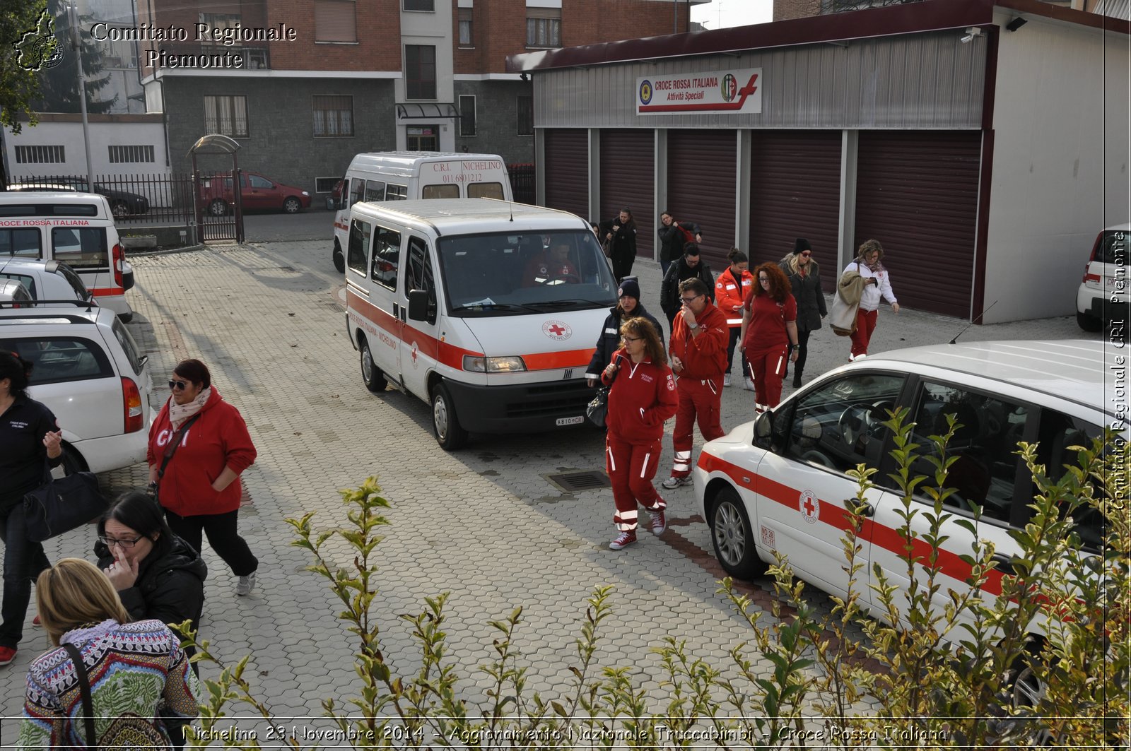 Nichelino 23 Novembre 2014 - Aggiornamento Nazionale Truccabimbi - Croce Rossa Italiana- Comitato Regionale del Piemonte