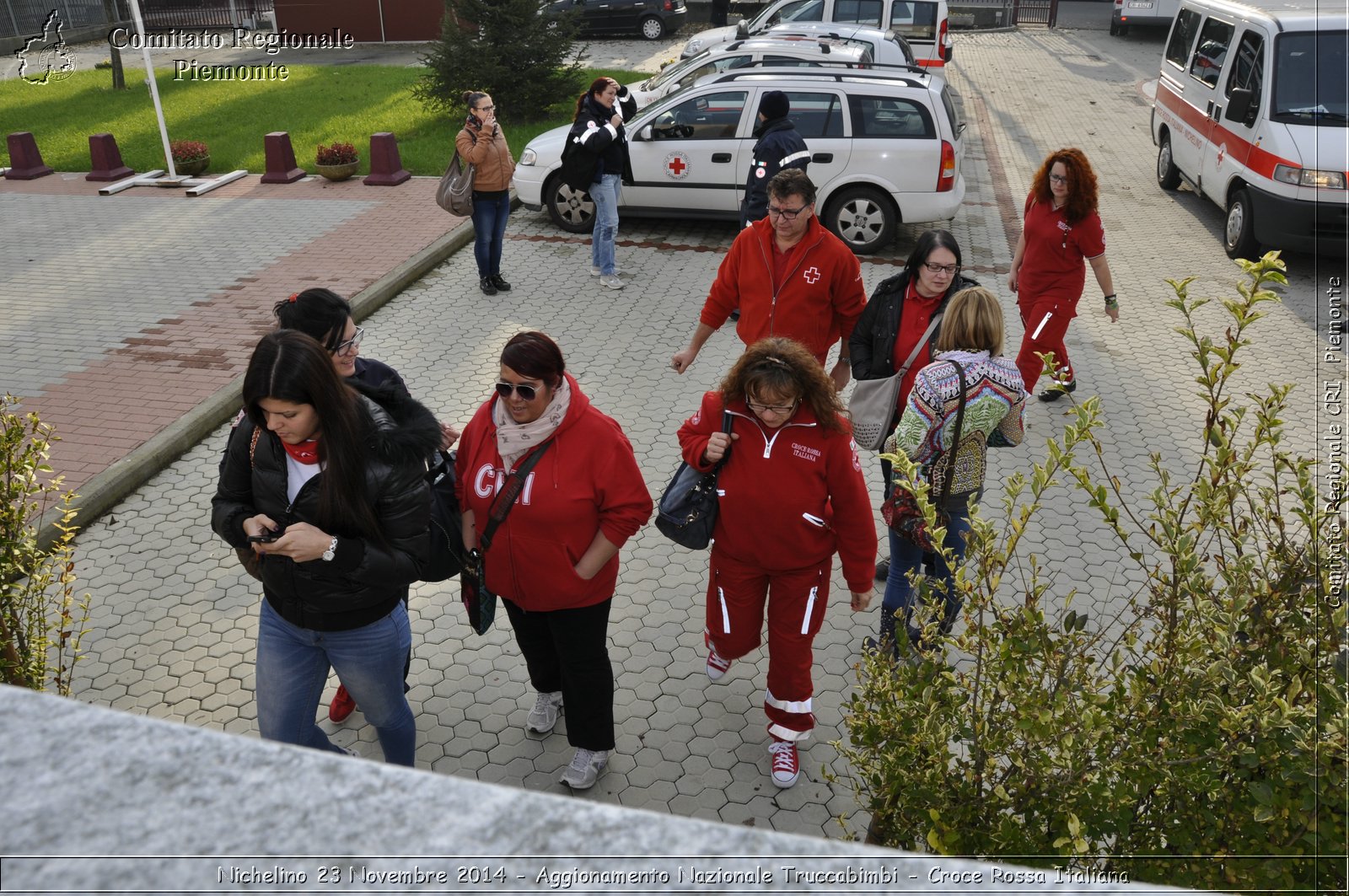 Nichelino 23 Novembre 2014 - Aggiornamento Nazionale Truccabimbi - Croce Rossa Italiana- Comitato Regionale del Piemonte